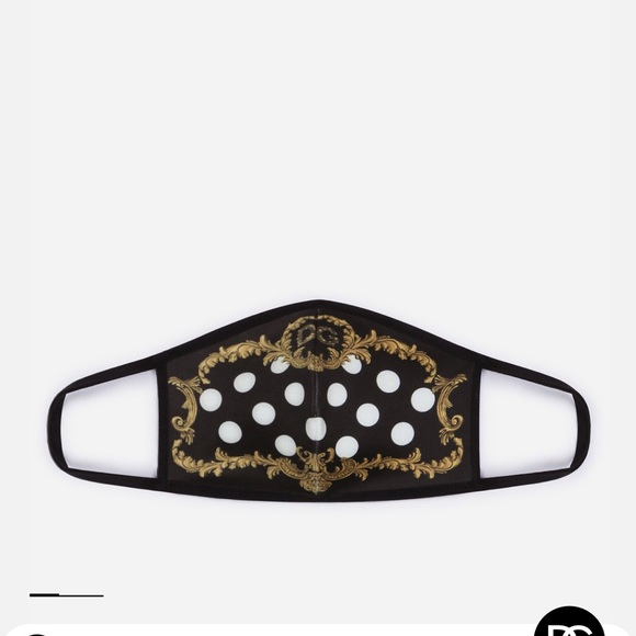 Dolce & Gabbana Neoprene Face Masks *SET OF TWO!!* - Picture 3 of 13